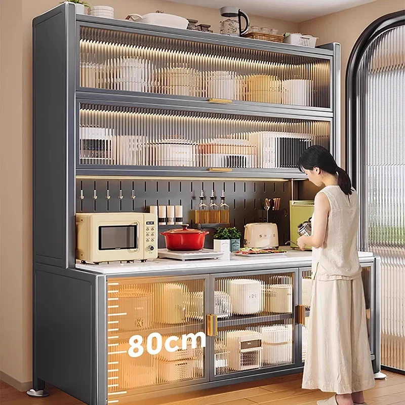 Kitchen Cabinets Cuisine Sideboard Display Cabinet Showcases Dining ...