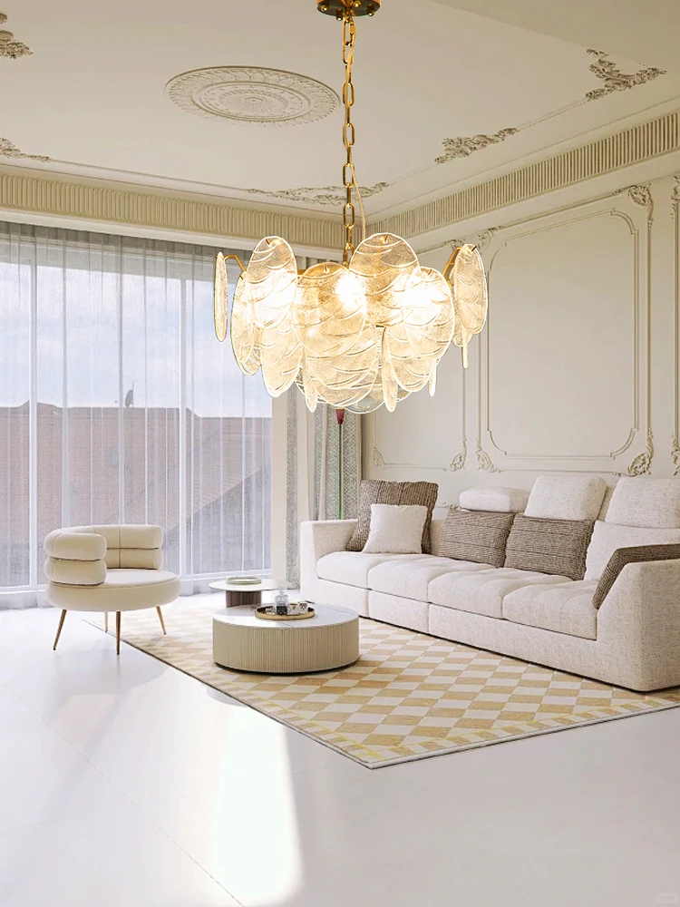 Nordic Vintage Modern Glass Chandelier Lights Led Home Appliance Dining Room Lamparas Hanging Lamps over Dining Table Lustres