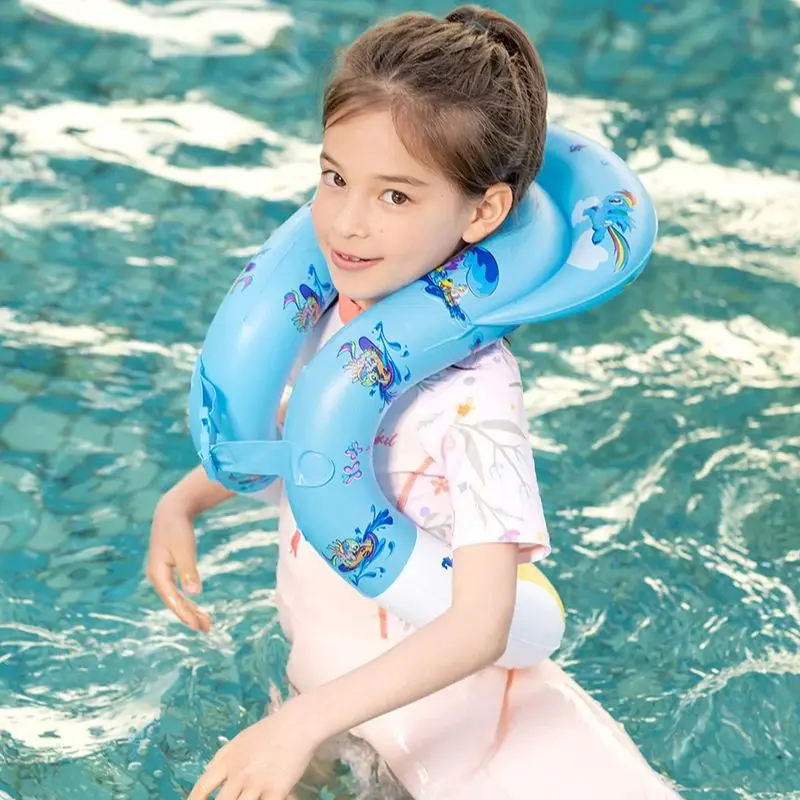 Kids Swim Vest Inflatable for 2-6 Boys Girls