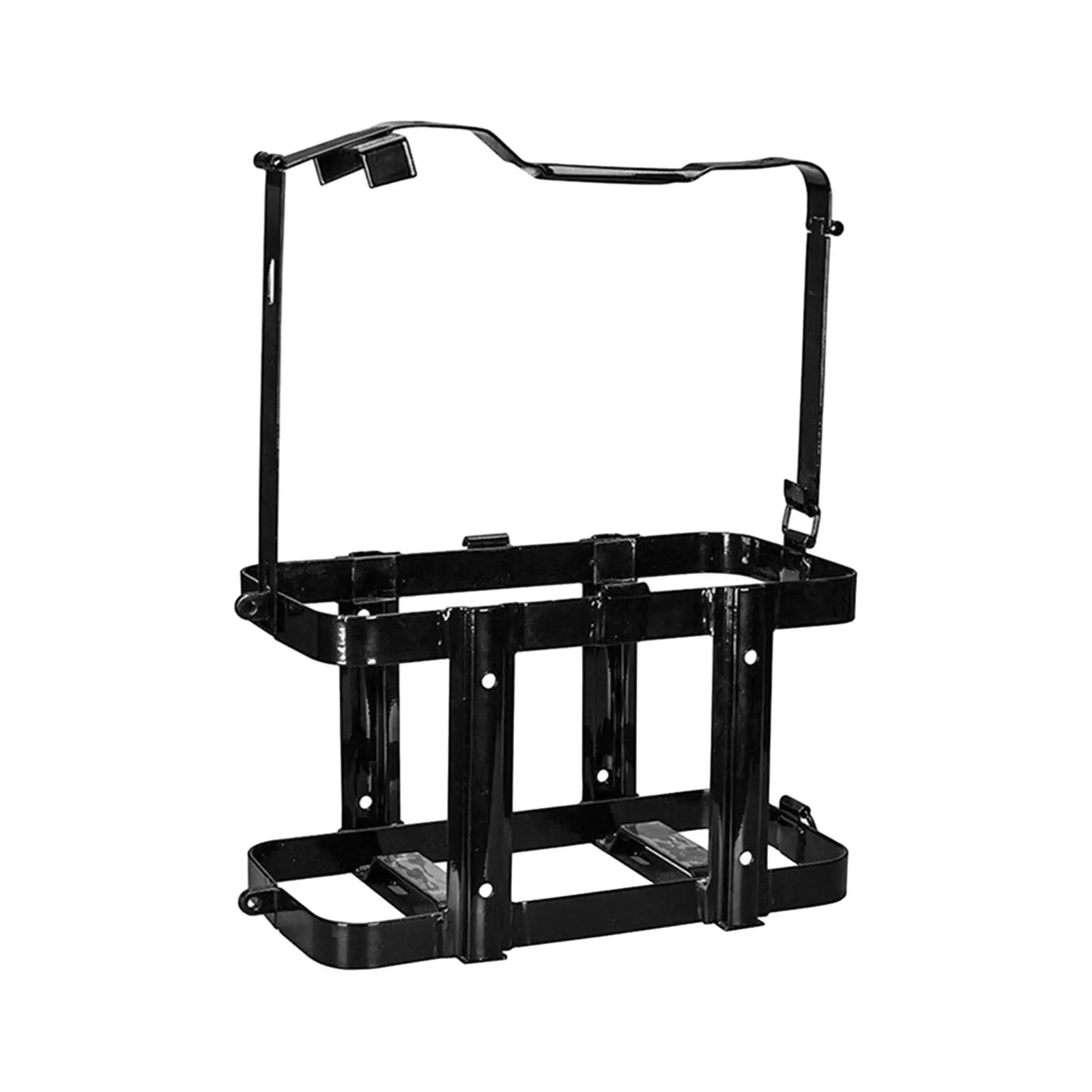 Jerry Gas Can Holder for 5 Gal Cans Metal Spare Parts Accessories 39x21x49cm Easy to Use Replaces Tank Rack Fuel Tank Holder