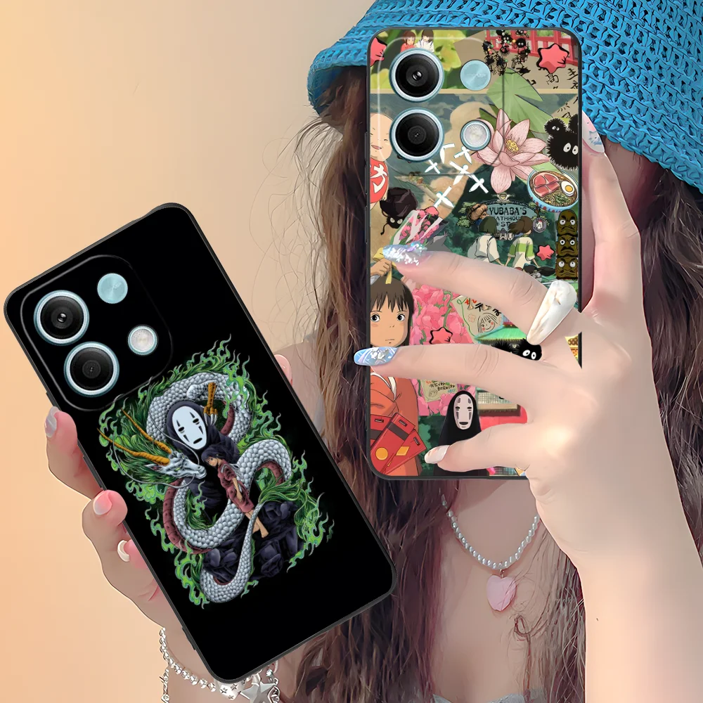 Spirited Away Black Smartphone Cover Phone Case