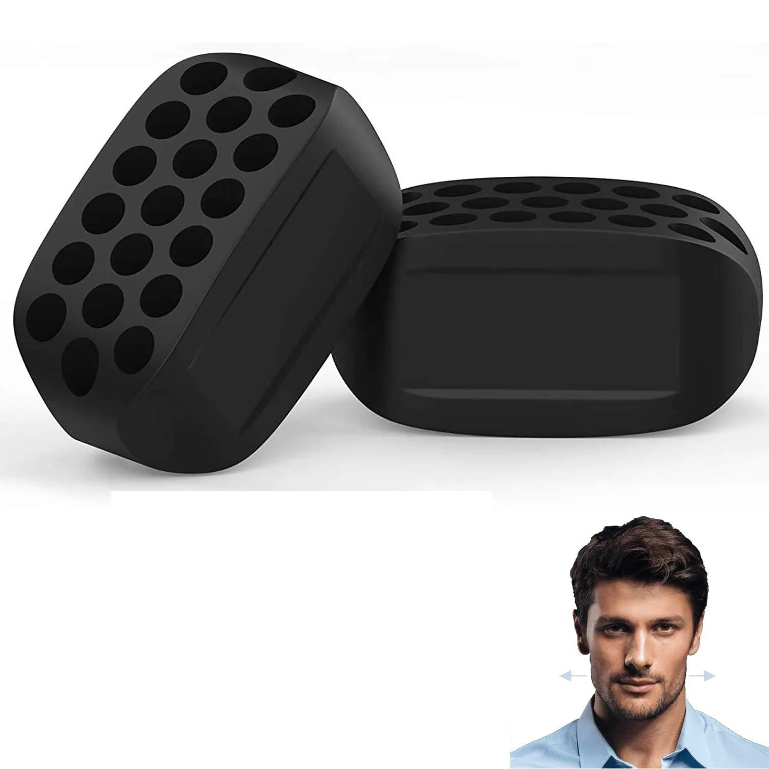 Jawline Exercise Tool Jawline Training Thin Face Exerciser Ball Facial Muscle Activate Exercise Mouth Masseter Jaw Chin Slimming Mandibular Lift Tool