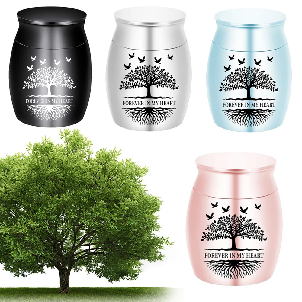 Small Cremation Keepsake Urns for Human Ashes Life Tree Cremation Urns for Ashes Beautiful Keepsake Sharing Memorial