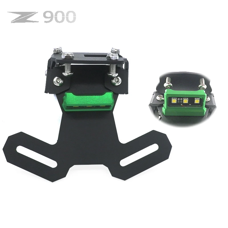 가와사키 z900 Z 900 2017-2024 번호판 홀더 오토바이 리어 숏 테일 타이디 엘리미네이터 키트