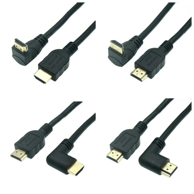 AMX Cable HDMI Plat V1.4 Mâle/Mâle avec Angle Variable à 360