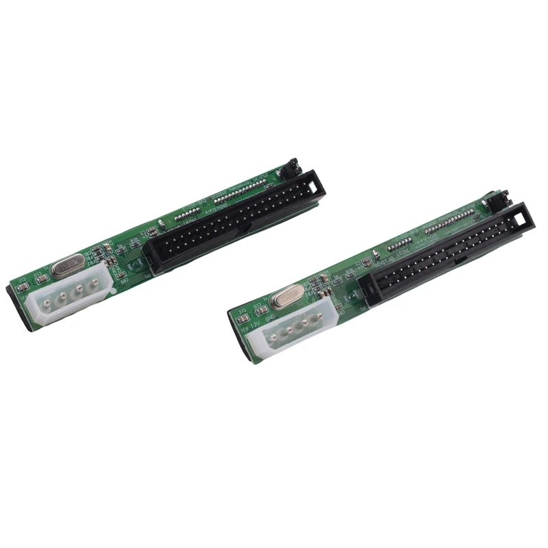 

2Pcs 2.5 Sata To 3.5 Inch IDE Card Sata To IDE Adapter Converter Male 40 Pin Port For ATA 133 100 HDD CD DVD Serial