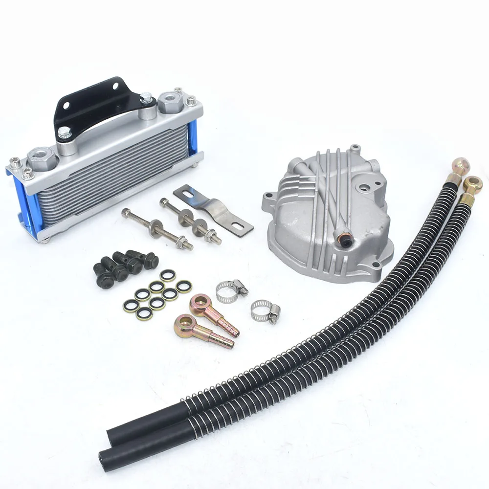 Performance Ölkühler Set Typ3 10mm Dirt Bike Pit Bike ATV - HMParts