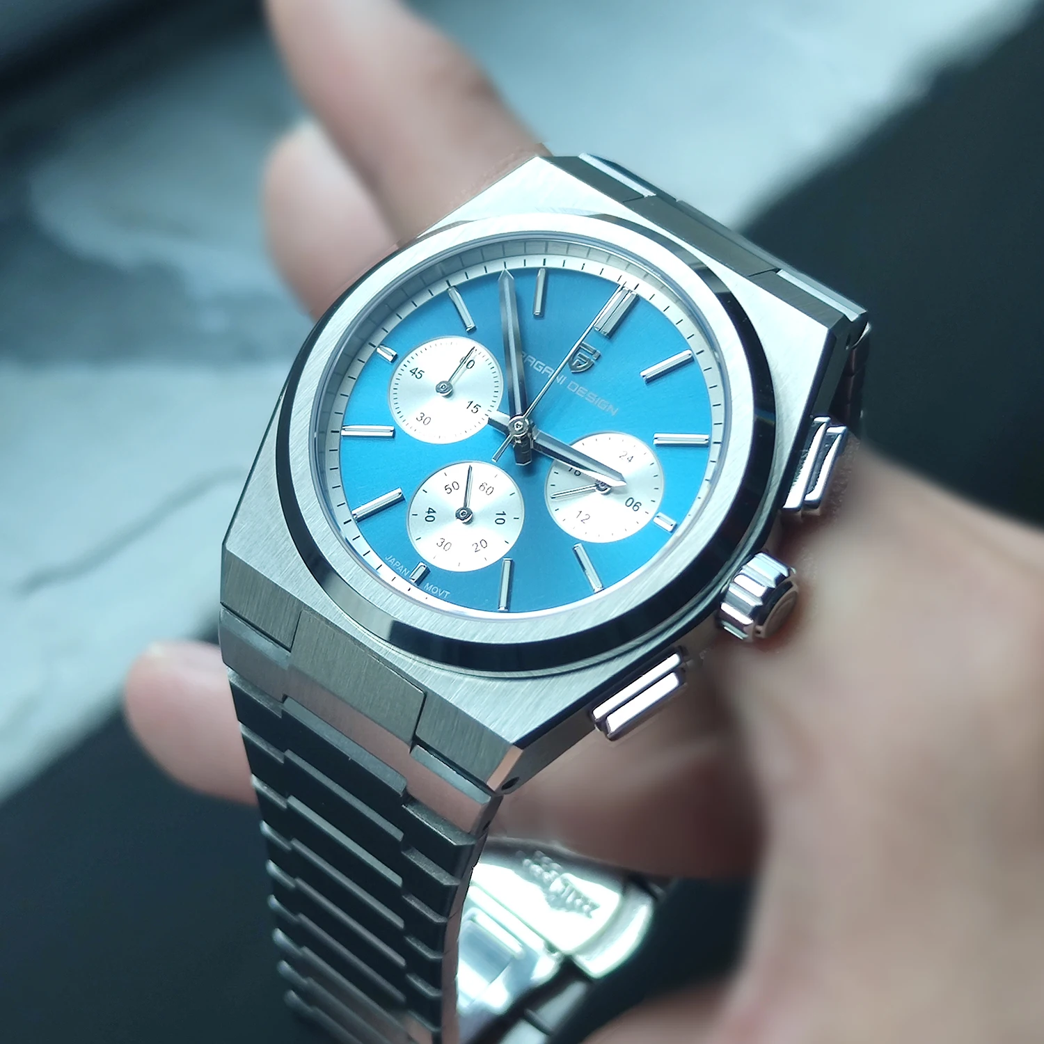 

PAGANI DESIGN 2023 1761 Men Military Quartz Watches Voyage Diving Sports Waterproof AR Coating Sapphire Glass Relogio Masculino