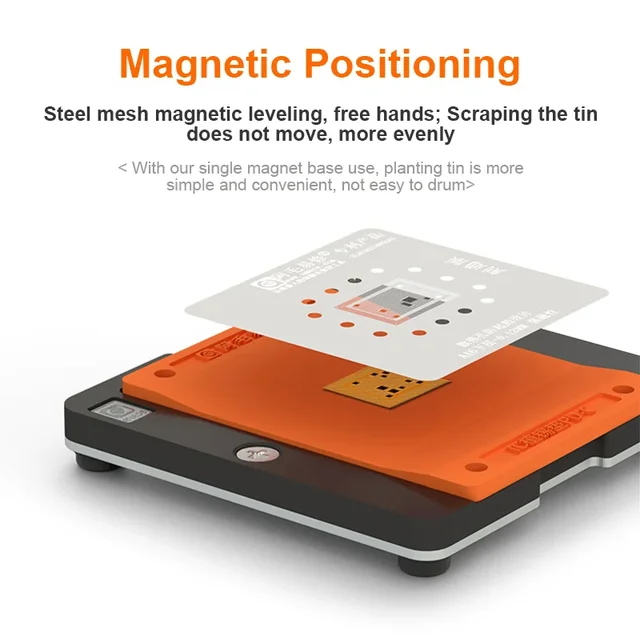 Amaoe PD-C Magnetic Kit | بادة وقواعد معدنية لتثبيت الشبلونات 2