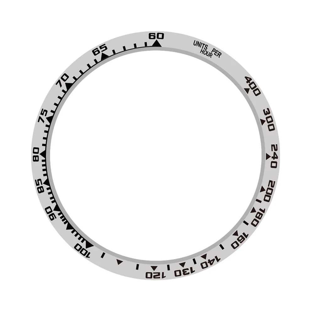 BEHUA Decorative Metal Bezel Ring Styling Case for Smartwatch Protective Cover