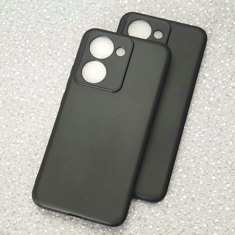 Matte Black Slim TPU Soft Silicone Case