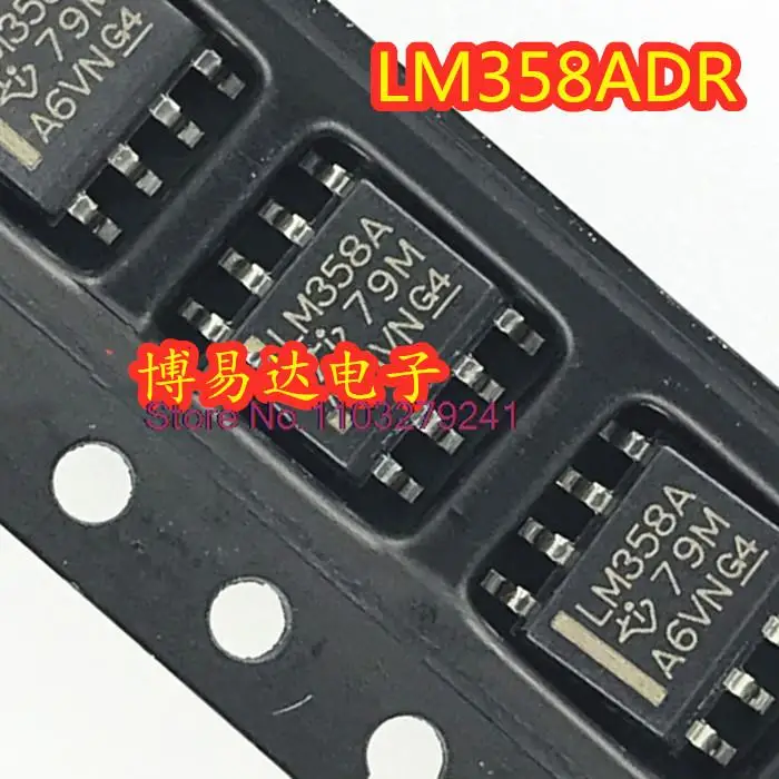 

20PCS/LOT LM358ADR LM358A LM358AD SOP-8 New Original