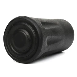 Set of 6 Outdoor Hiking Trekking Pole Rubber Tip Protectors (39MM black)