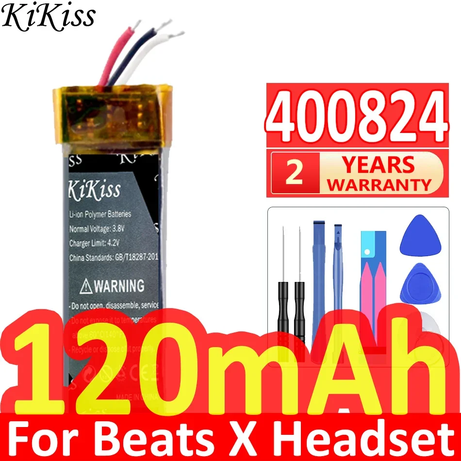 Batteria Kikiss Per Beats X/Studio 2 Studio2 2.0/Solo 3.0 2 3 Auricolare Bluetooth Wireless Beates Solo2 Solo3 Solo 2 Solo 3