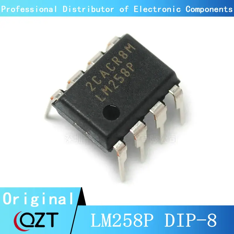 10pcs/lot LM258P DIP LM258 LM258N DIP-8 chip New spot 10pcs lm258 lm258p lm258dr lm258adr lm258a sop8 smd dip operational amplifiers op amps dual low power ic