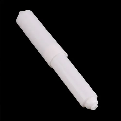 1PC Plastic Paper Adjustable Rod Holder Tube Bathroom Toilet Roll Paper Tube 3