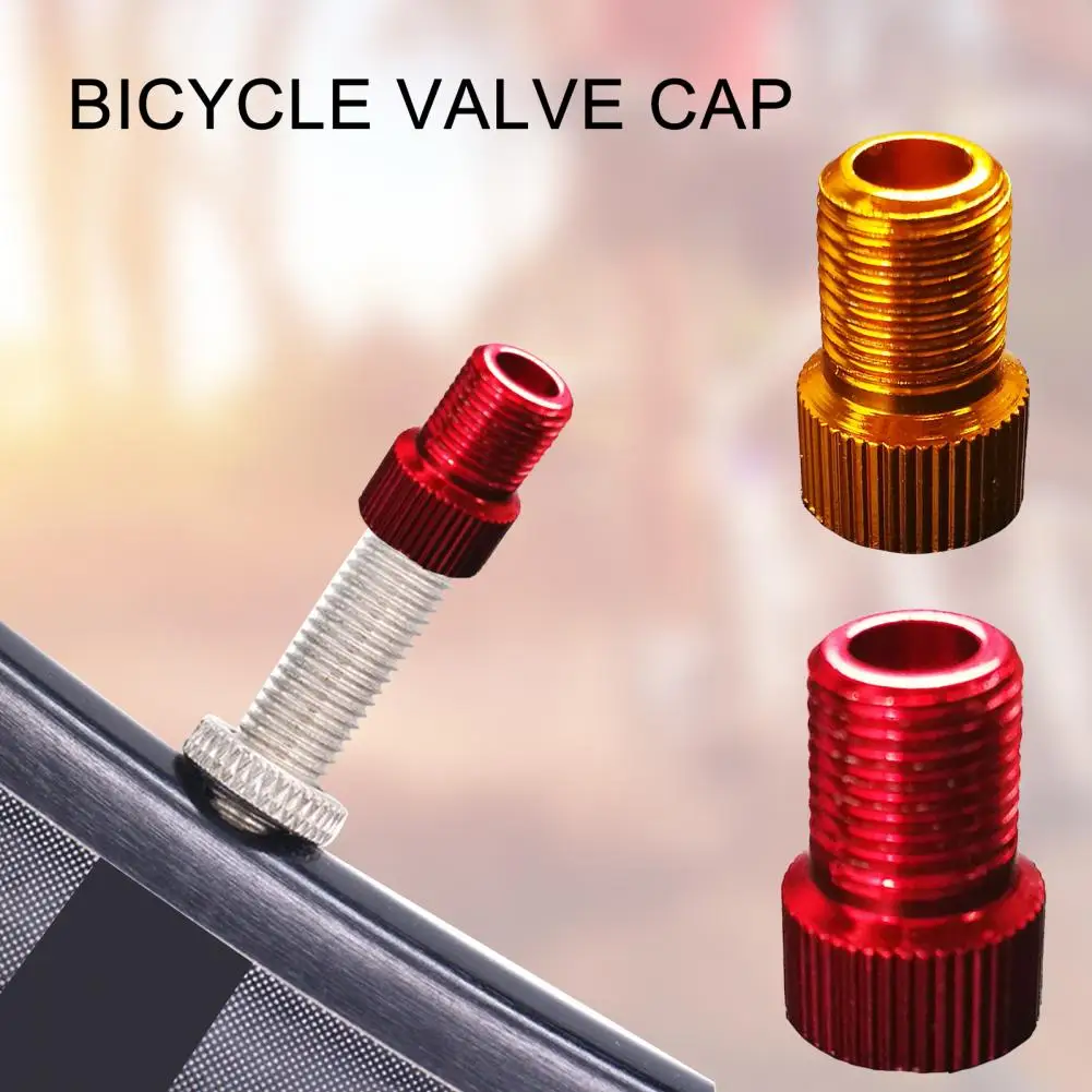 Valve Adapter Wide Application Corrosion Proof Aluminum Alloy Strong Useful Rocket Cylinder Bicycle Pump Connector For Roadbike