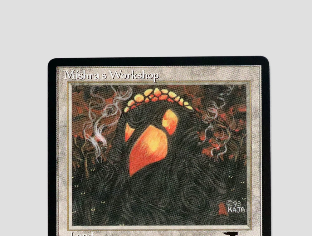 Mishra's Workshop Holo/Foil TCG Magical Proxy Cards Game Quality Proxy Gathering Board Playing Game Trading Cards game cards collectible cards anime cards anime trading cards animation game cards