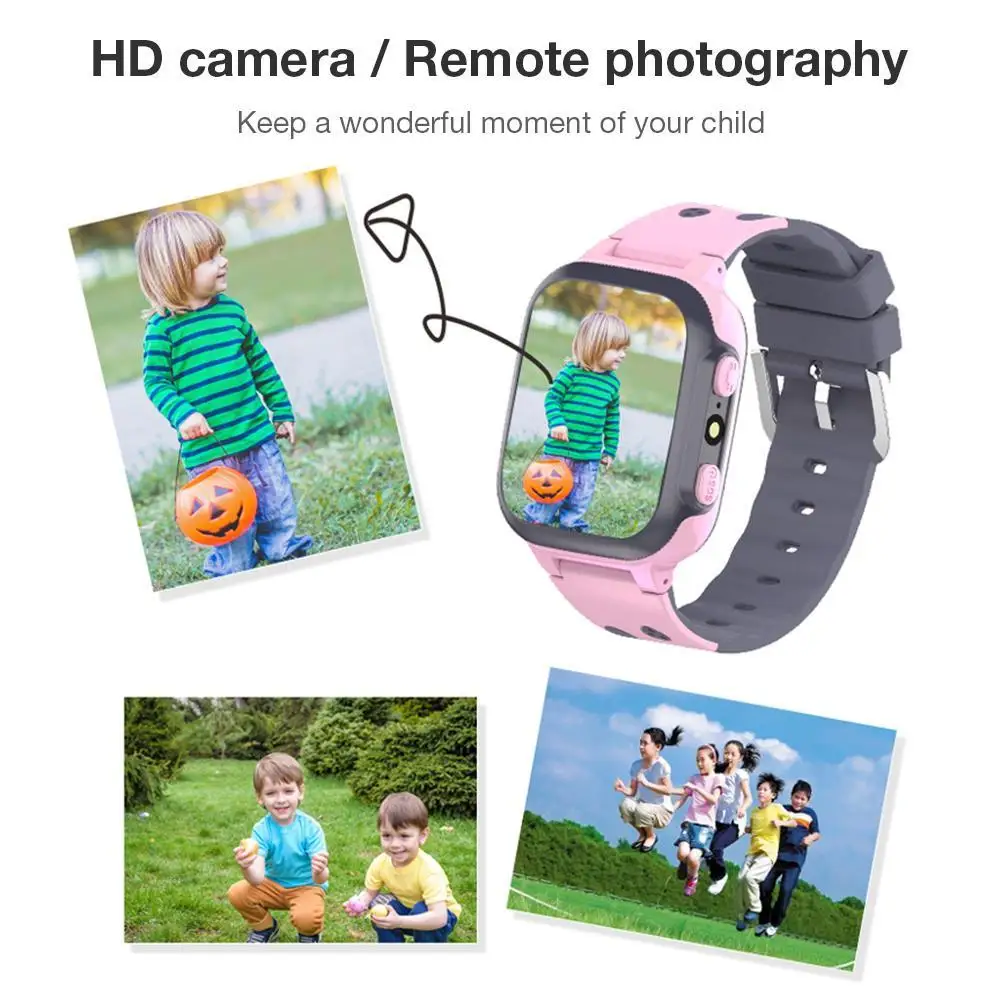 Q16 Ipx67 Smart Watch Kids Gps Life IP67 Waterproof Breathing Light Positioning Map Smart Children Watch Mobile Phone Bracelet