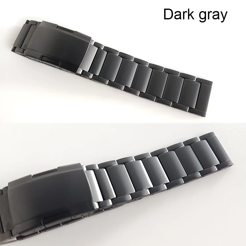 22mm Titanium alloy + Steel Clasp Strap For Samsung Galaxy Watch 3 45mm Band Bracelet Galaxy Watch 46mm/S3 Wristband Watchband
