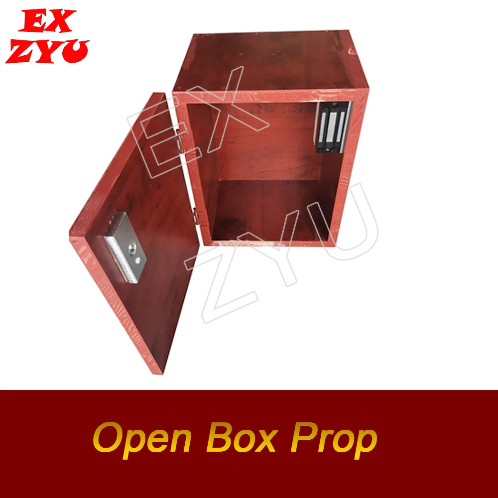 

Open Box Prop Cut off power to unlock the wooden box directly Use RFID or Metal or Magnet sensor to Trigger EXZYU
