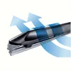 Three Stage Car Wiper Universal Mute Durable High Quality Multi Size Windshield Delicate Rubber Wiper Auto Parts 1PC 6