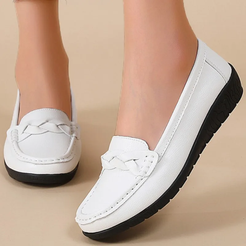 Zapatillas Transpirables Para Mujer – Mocasines Ligeros, Planos, Cómodos Para Caminar, Senderismo Y Diario