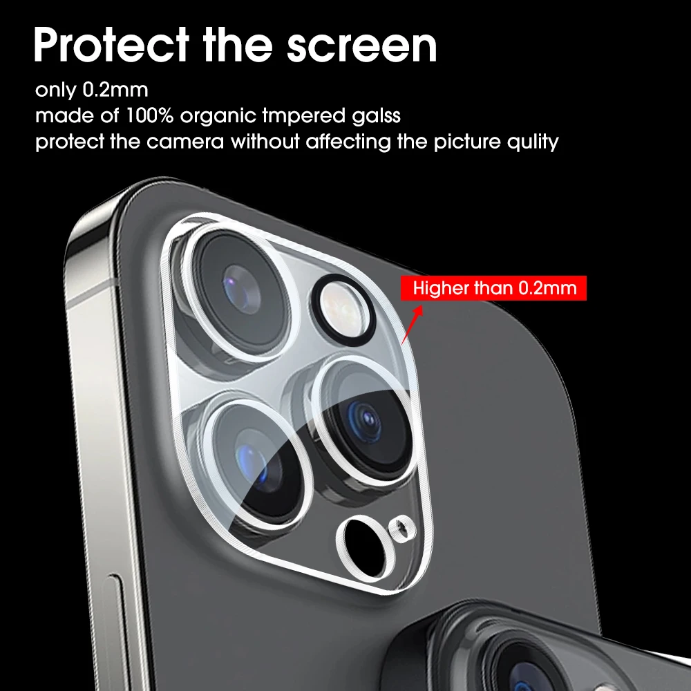 Закаленное стекло для объектива камеры 9H для IPhone 14 Plus Pro Max, защитная пленка для объектива HD для задней линзы IPhone14, защитная крышка для экрана (art.: 3920be916caa3) - 3920be916caa3