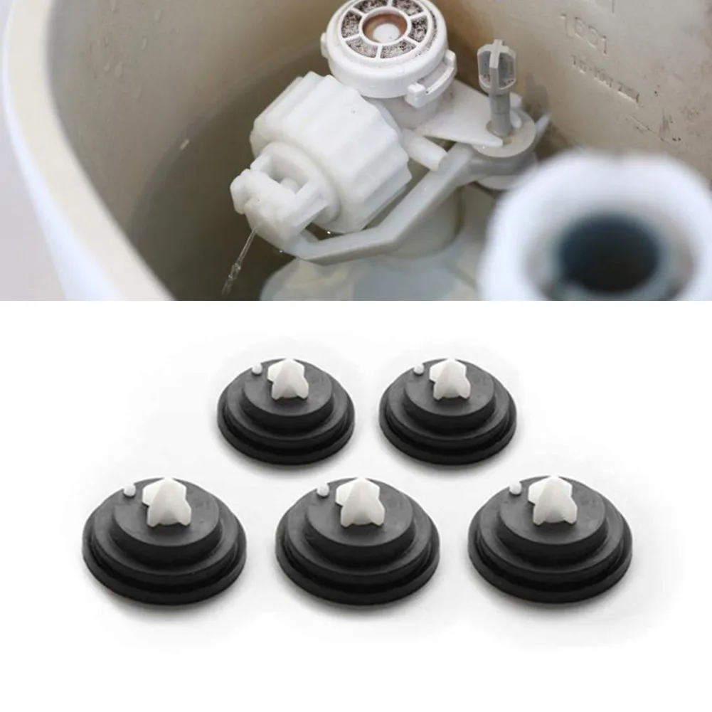 

5PCS Toilet Fill Valve Gasket Replacement Inlet Filling Valve Diaphragm Float Valve Membrane For Siamp Fill Valves Ball Valve