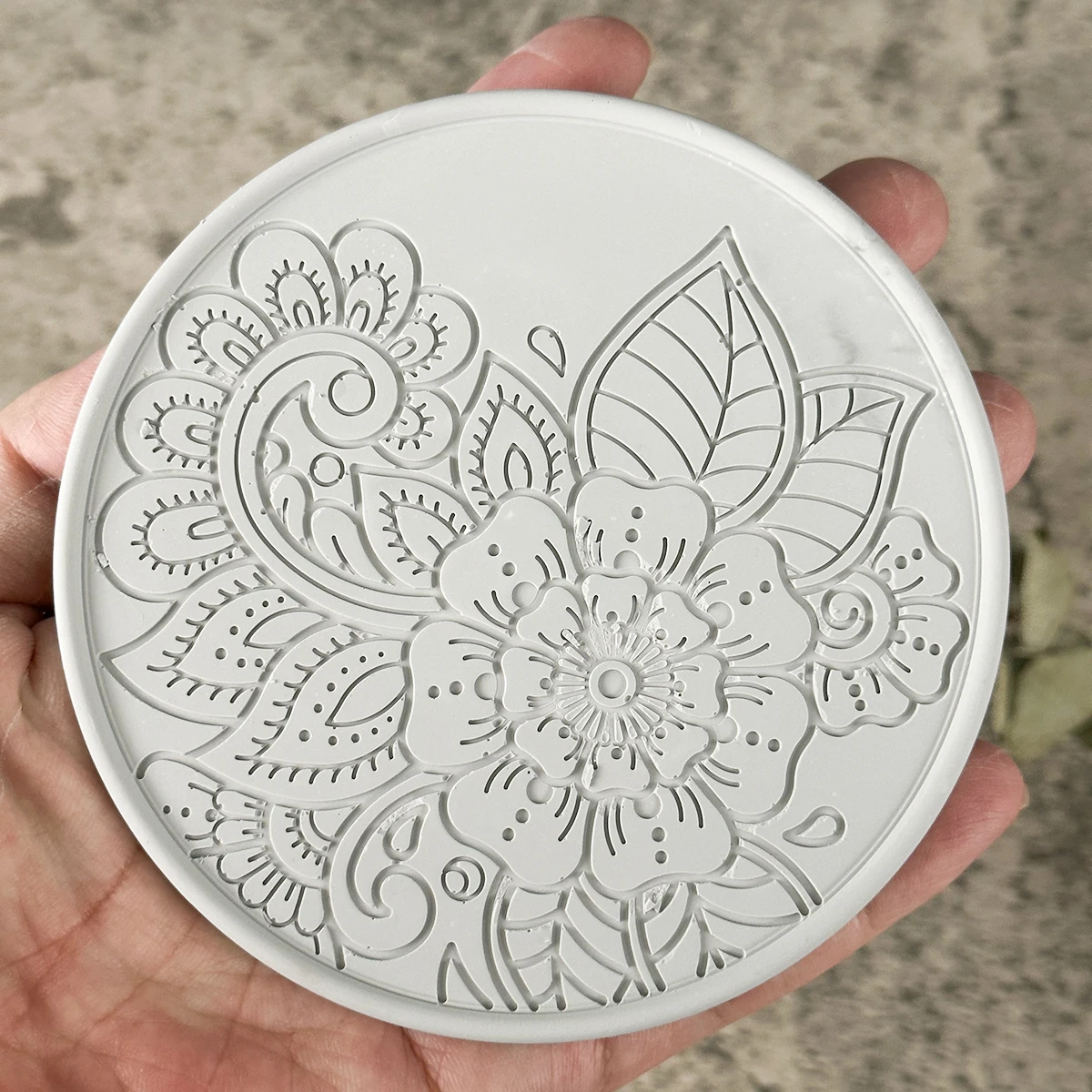 Silicone Mold for DIY Coaster Crafts – Epoxy Resin & Home Decor