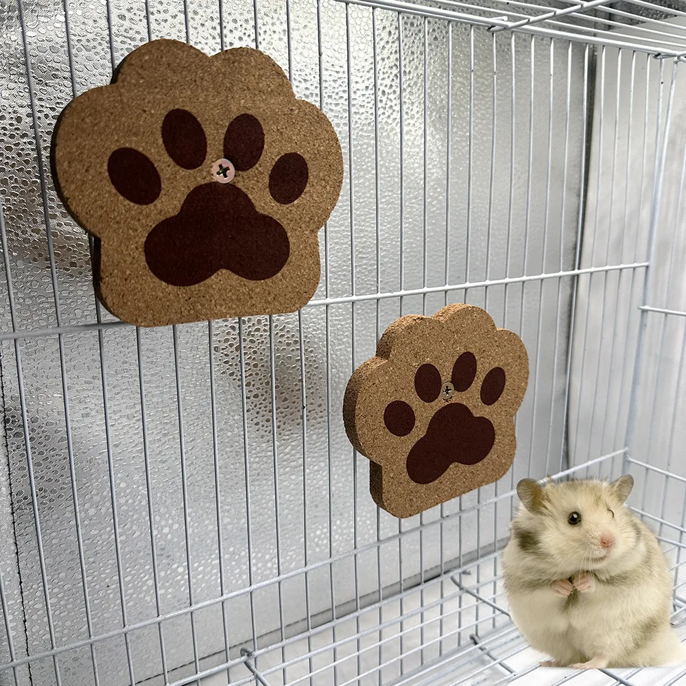 ألعاب الفلين الهامستر طحن لعبة أسنانها للببغاء السحلية الزواحف شينشيلا خنازير غينيا الإجهاد الإغاثة غنو القط باو مستلزمات الحيوانات الأليفة