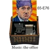 TV Show The Office Music Box Wind Up Figure Print Mechanical Wooden Gift For Fans Friends Christmas Party Birthday Present 5