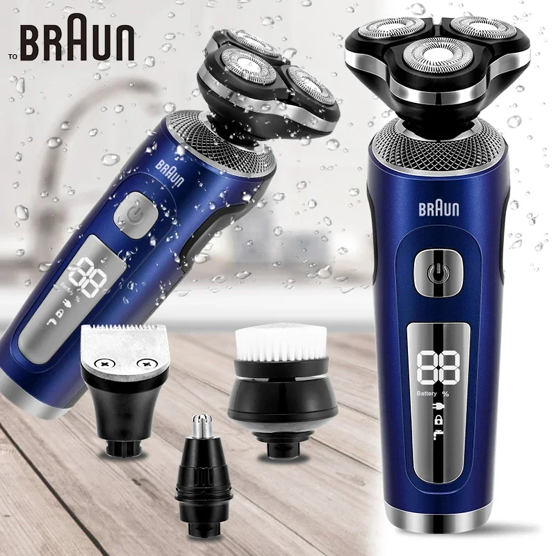Original-toBraun-4-in-1-Electric-Shaver-3D-Floating-Cutters-Shaving ...