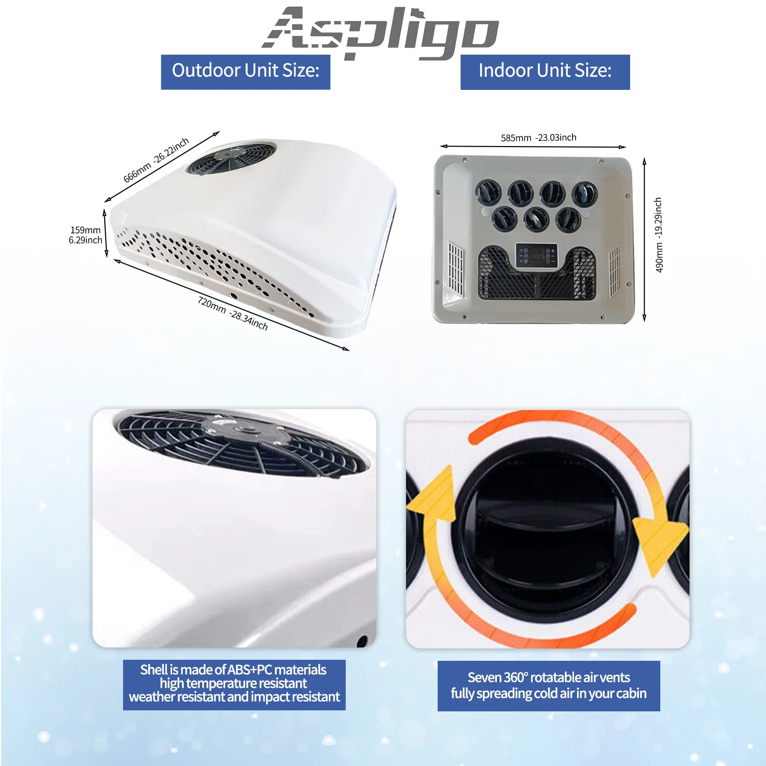 roof mount ac unit for rv