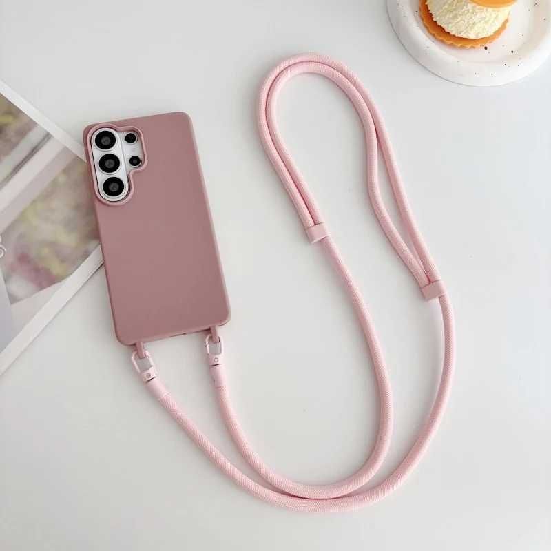 Shockproof Crossbody Lanyard Case with Neck Cord Strap - Outdoor Travel Cover