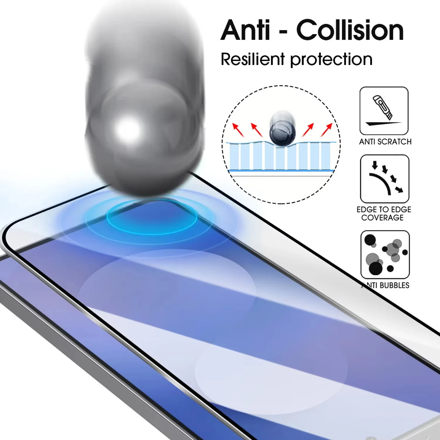Premium Tempered Glass Screen Protector - Multi-Pack