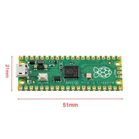 Official Raspberry Pi Pico Board RP2040 Dual-Core 264KB ARM Low-Power Microcomputers High-Performance Cortex-M0+ Processor 5