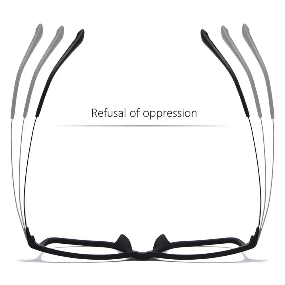 Pure Titanium Fashion Optical Prescription Glasses Frame Men Metal Frame Glasses