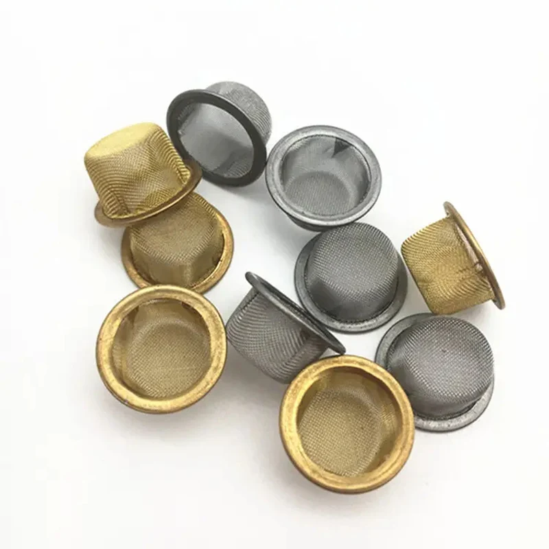 60 Mesh 0.5inch Stainless Steel Brass Metal Screen Filters Smoking Pipe Metal Filter Smoking Accessories