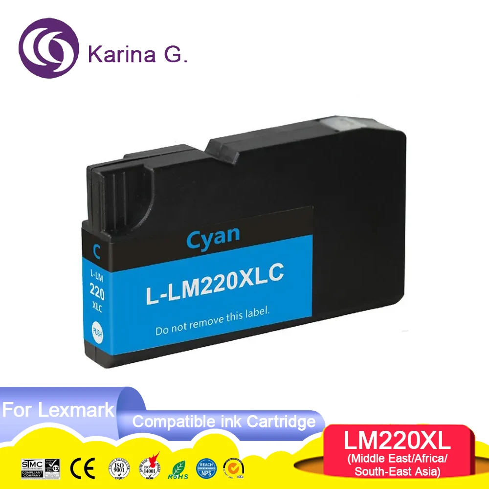 Compatible For LM220 LM-220 LM 220 Ink Cartridge suit for OfficeEdge Pro4000c/