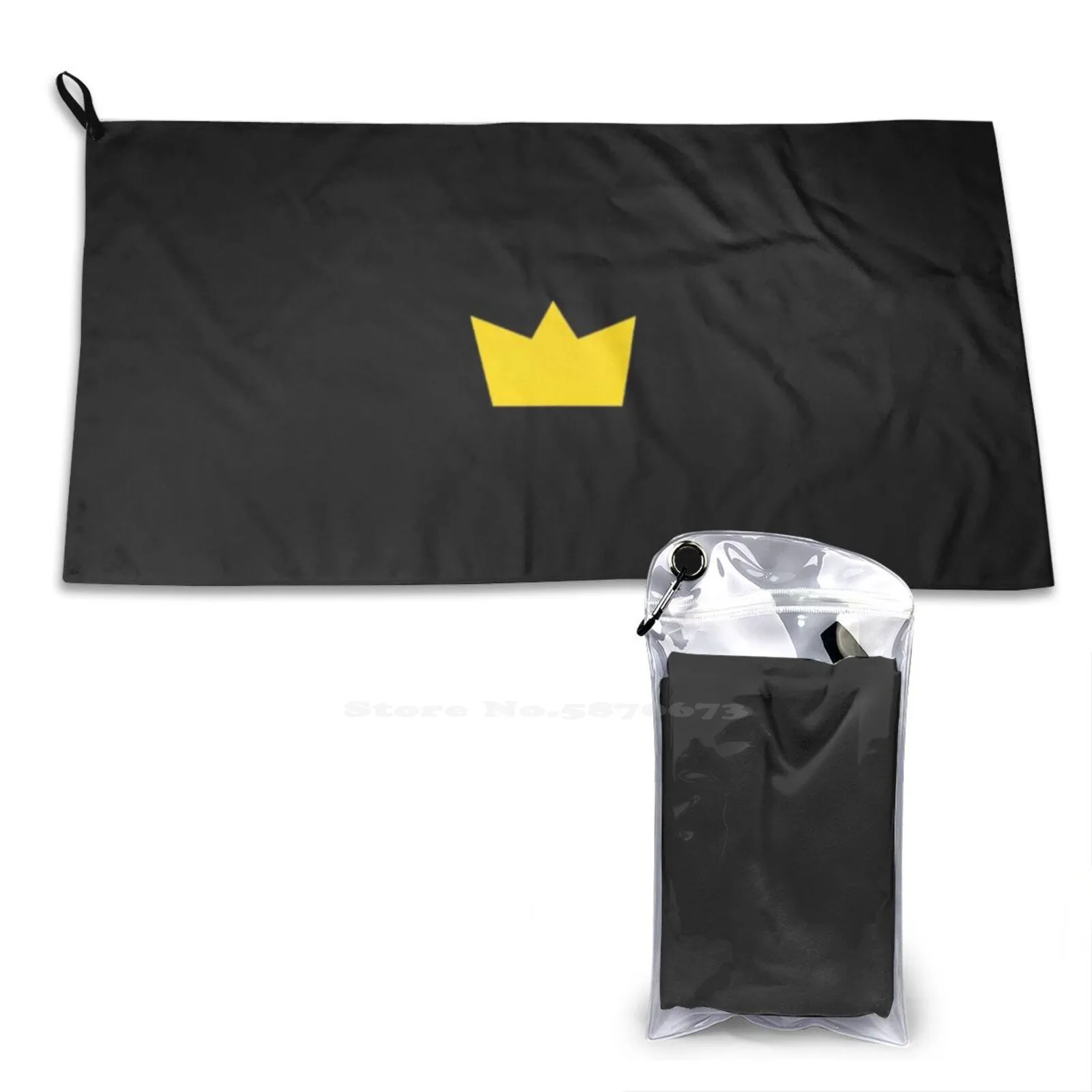 Мягкое Полотенце Noragami-Yato Crown, быстросохнущее пляжное полотенце Аниме Манга норагами арагото Yatty Yaboku God Hiyori Yatogami Золотая Корона