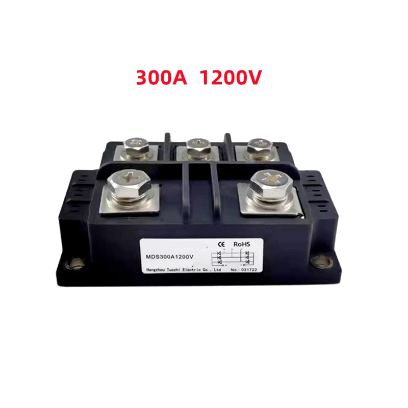 300A 3-Phasen-Diodenbrückengleichrichter MDS300A 800V 1000V 1200V 1400V 1600V 1600V 1800V 2000V 2500V Brückengleichrichter MDS300A-16 – Detail 4