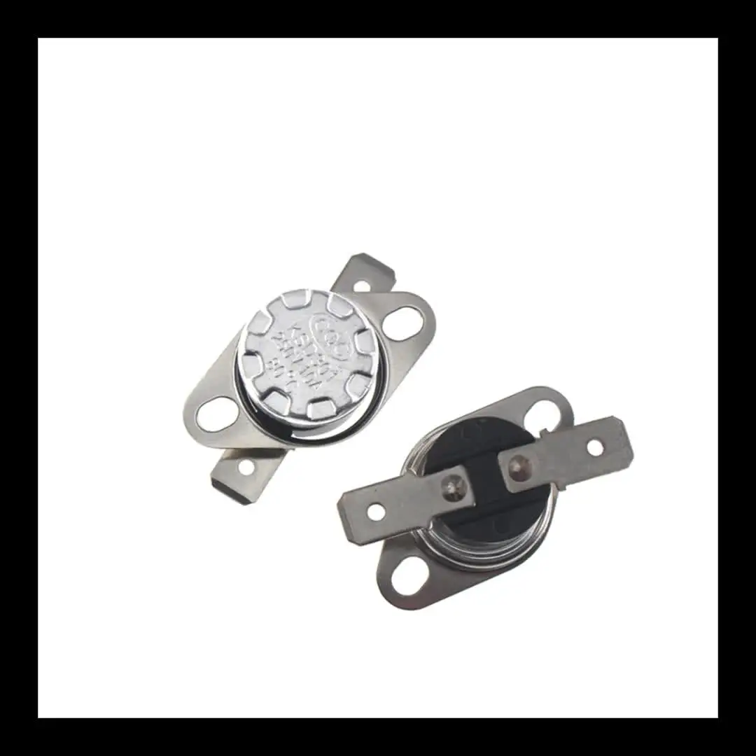 Sourcing Map KSD301 250V 10A 70 Grados Centígrados Control De Temperatura Interruptor Termostato N.C