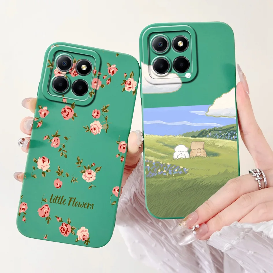 Cute Panda Shockproof Silicone Phone Case - Soft Animal Design Cover