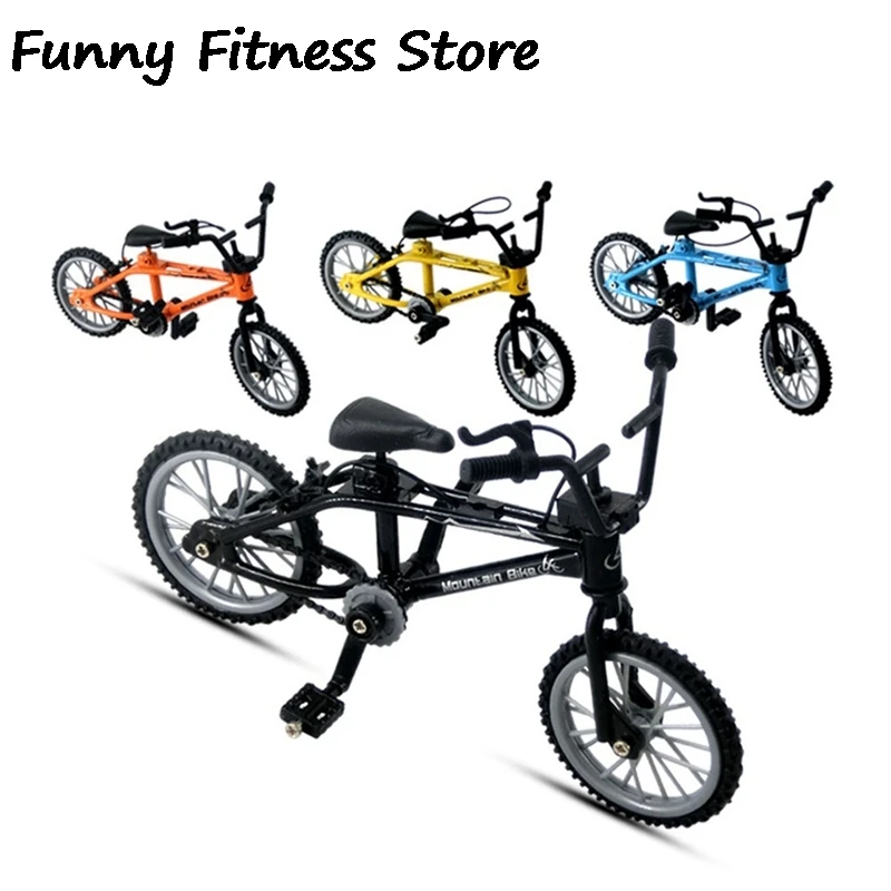 Alloy Finger Bicycle Diecast Metal Bike Model Racing Toy Simulation Collection Toys for Children Adult Mini Desk Funny children bicycles