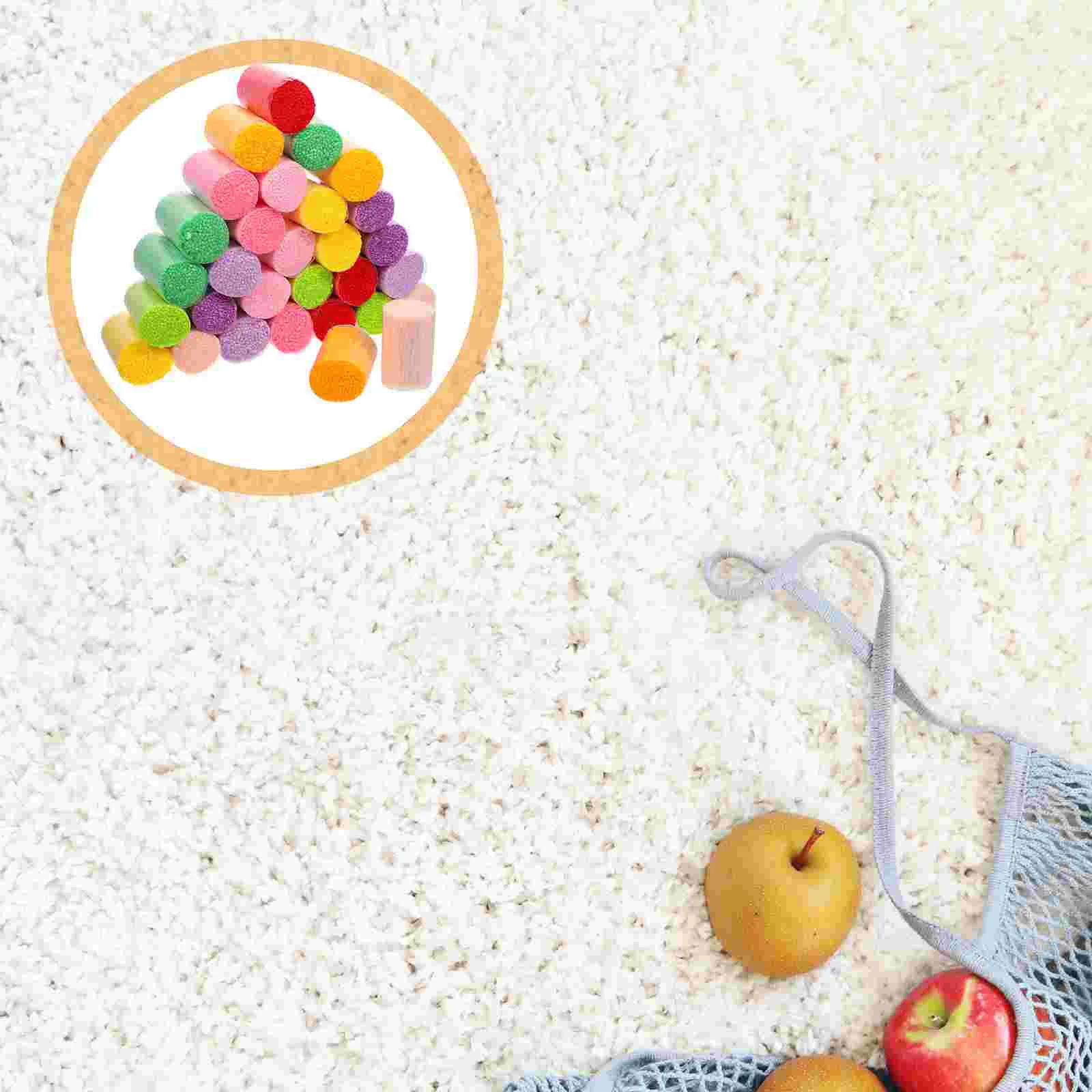 

30 Pcs Segment Embroidery Yarn Crochet Wool Knitting Acrylic Hooks DIY Handcraft