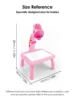 Children led projector drawing table toy painting set table educational board learning tools painting toys for children 5