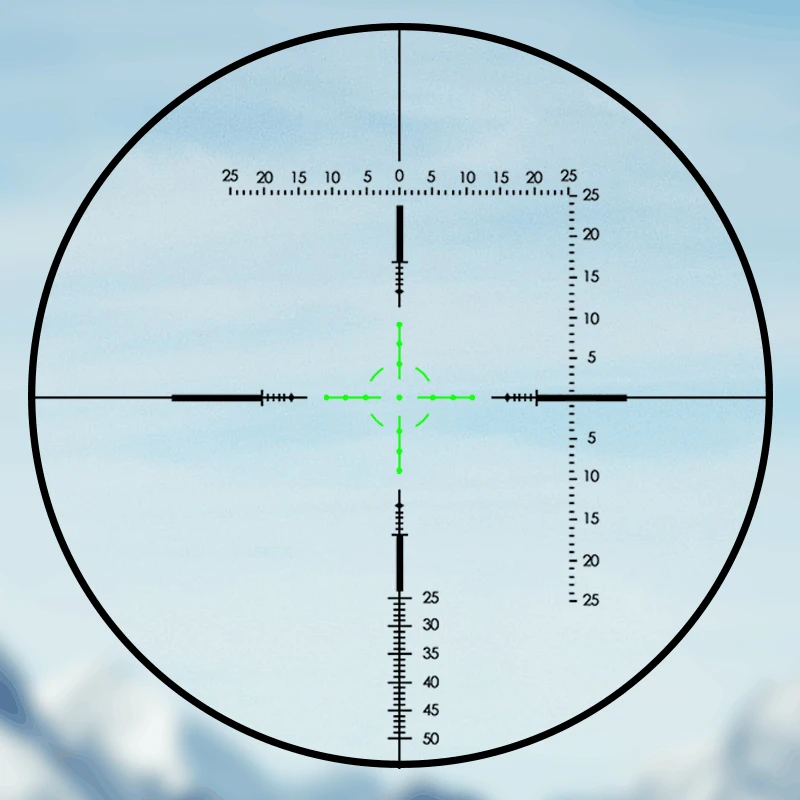 Fire Wolf 10-40X56 AOE Hunting Scopes Side Wheel Parallax Adjustment Optics Riflescope Red Green Dot Sight For Scopes rifle scope