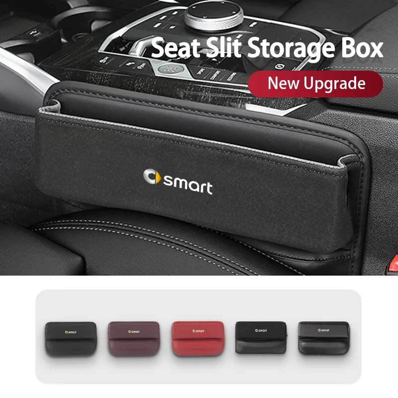 Per Smart Car Seat Gap Filler Organizer Box Tidy Accessori Interni 452 454 Roadster Coupe Crossblade Cabrio City-Coupé