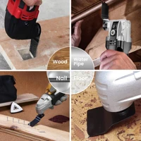 5-60Pcs Universal Saw Blade Oscillating Multi Tool Blades Straight Scale Multi Tool Cutting Wood Saw Blades For Dremel Milwaukee - Imagem 4